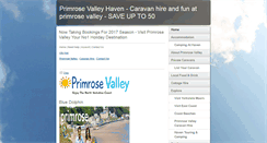 Desktop Screenshot of primrosevalley.com