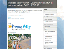 Tablet Screenshot of primrosevalley.com